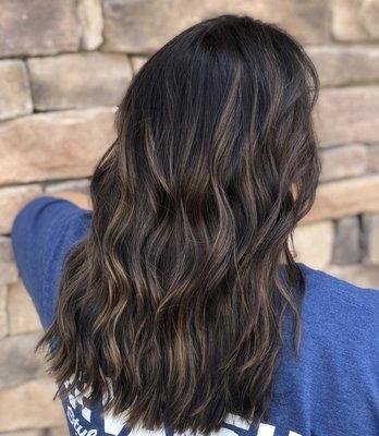 I love a beautiful caramel balayage!