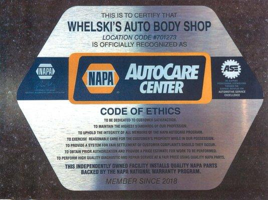 Whelski's Auto Body Shop