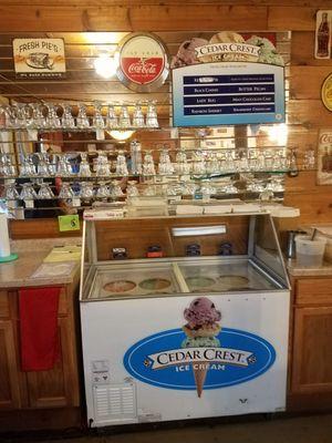 Cedar Crest is a Wisconsin ice cream company