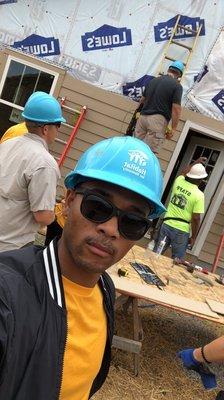 Dontae Eubanks REALTOR® Habitat for Humanity Build Service*