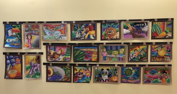 Some of our students' artwork