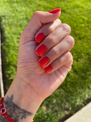 Gel manicure