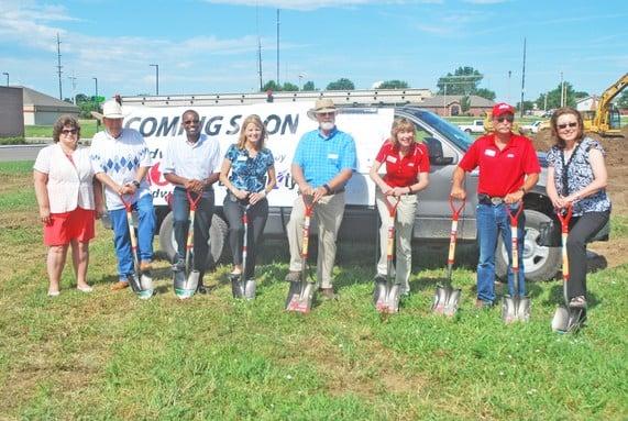 Groundbreaking ceremony at our new store in Junction City!