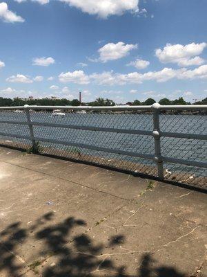 Beautiful Day to sit and watch the boats go by