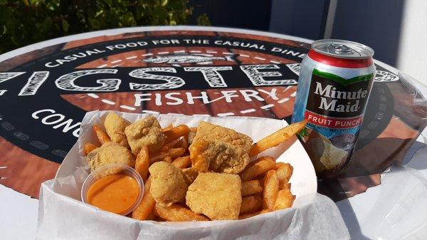 Fried Snapper Bites & Fries