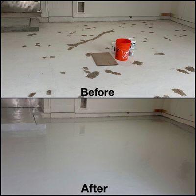 For long-lasting, durable concrete floors with an epoxy shine trust King Epoxy by TG