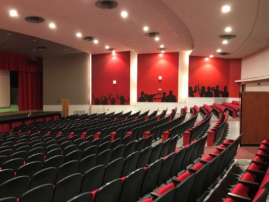 Sunnyside Intermediate School auditorium.  Lafayette, Indiana.  2017 renovation.