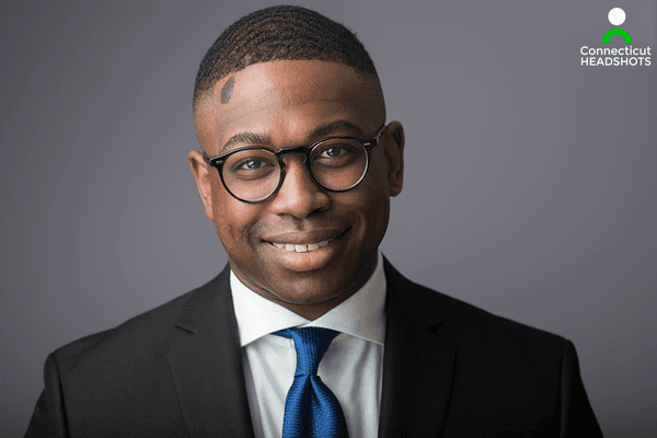 Attorney headshot portrait in Avon, Connecticut.