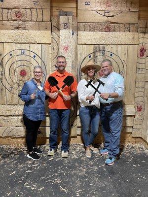 Mountain Man’s Axe Throwing & Grub