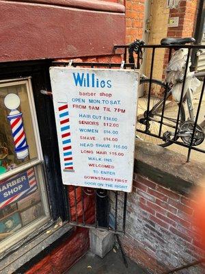 Willie's Barber Shop