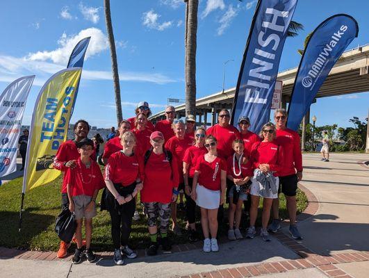 Freedom Roofing was a proud sponsor of the annual sunset NAMI walk. Our team name #MentalFreedom