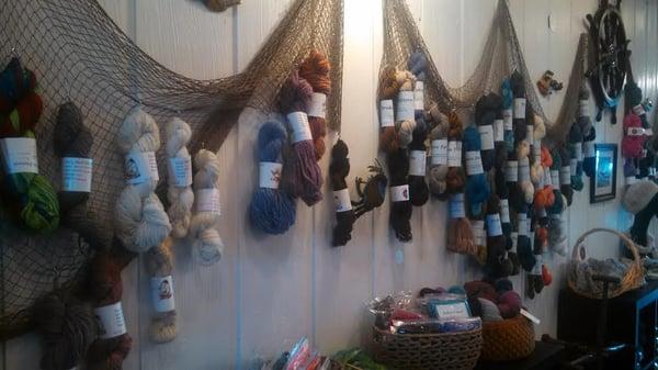 Wonderful yarn display