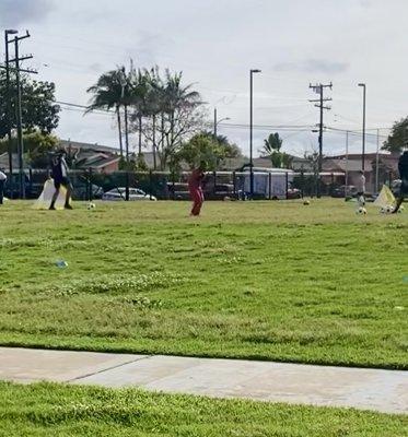 Winter soccer clinic