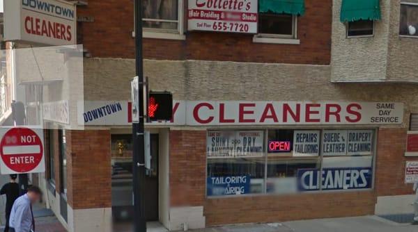 Storefront (at 10th St W and Orange, by Benjamins Diner)