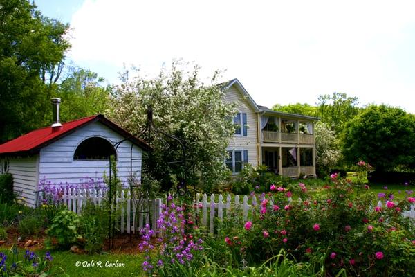 front of the inn