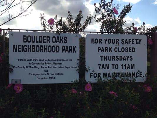 Boulder Oaks Neighborhood Park