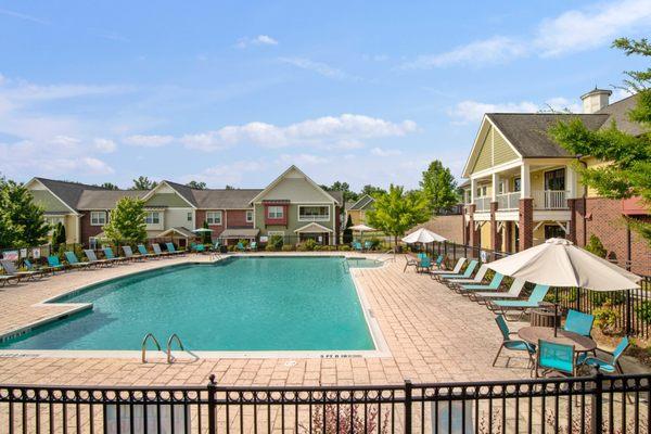 Lounge poolside on sunny day!