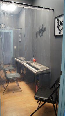 Our vocal room