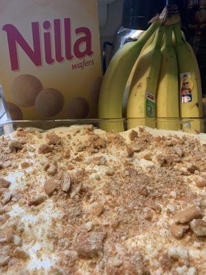 Plain Banana Pudding