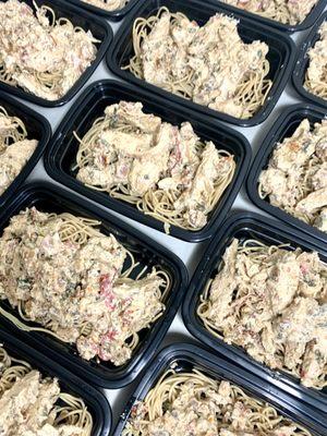 Creamy Sun Dried Tom Chicken Pasta