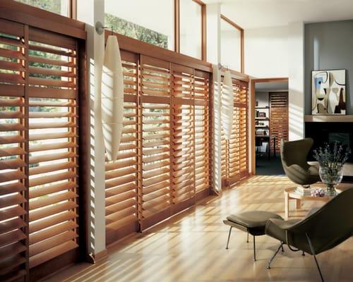 Hunter Douglas Heritance Wood Shutters