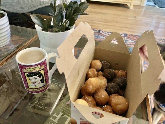 40-piece Timbits Pack.  Perfect pairing with coffee in the morning.