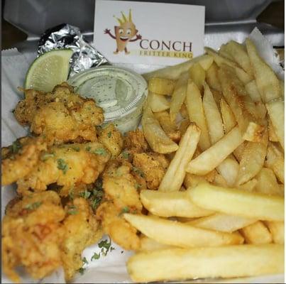 Fried "Cracked" Conch