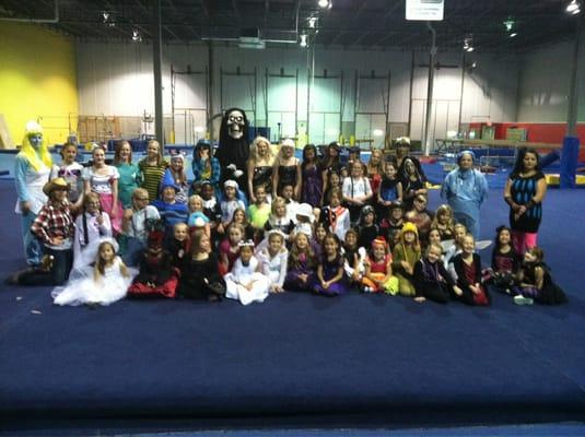 Halloween party at FlipnTwist Gymnastics