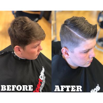 Before and after - By Olivia!