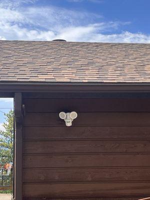 New roof and siding stain