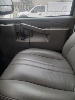 Seats inside 12 foot truck