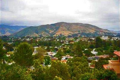 Hill St. view lot overlooking SLO