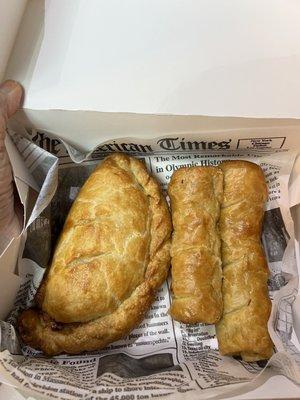 Curry Chicken Pasty & Sausage Rolls - delicious!!! (05/21/23)