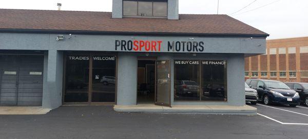 Newly opened at butler and north lane ProSport Motors had us do their dimensional lettering, signs and banners!