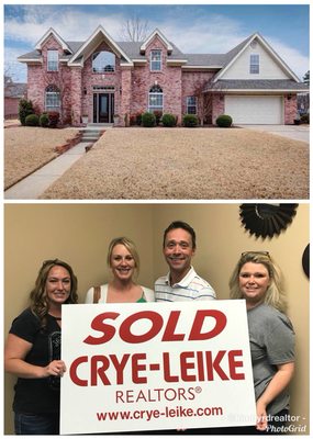 Then we closed on the purchase of their new dream home!  So excited for them!  Go Bednara's!