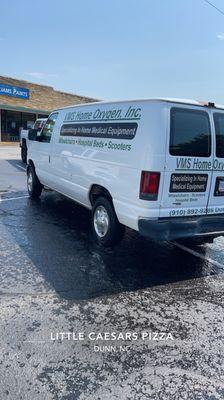 medical delivery van detailed