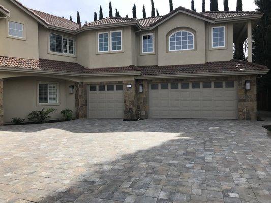 Calstone Quarry Stone driveway.