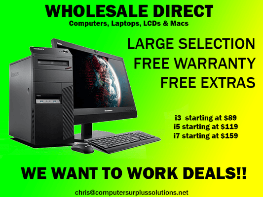 Business Computers Wholesale Direct!