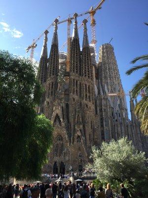 La Familia Sagrada Barcelona Spain