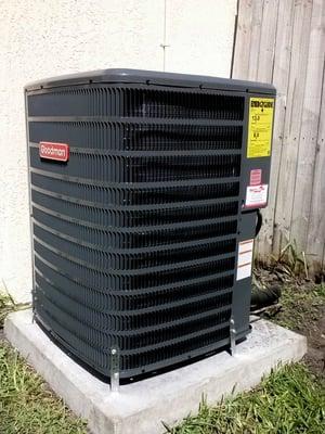 13 SEER Goodman Heatpump Install