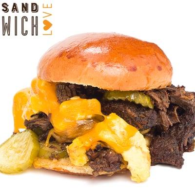 The Got Beef sandwich from our "Sandwich Love" Package.