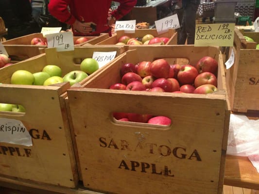 Saratoga Apples.