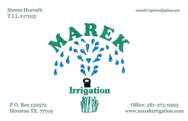 Marek Irrigation & Landscaping Inc