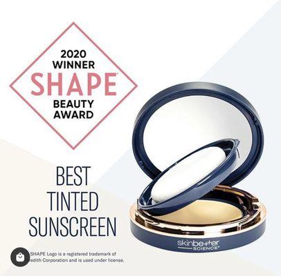 Tone Smart Compact SPF 68 - Shape Magazine's 2020 Best Tinted Sunscreen Award Winner