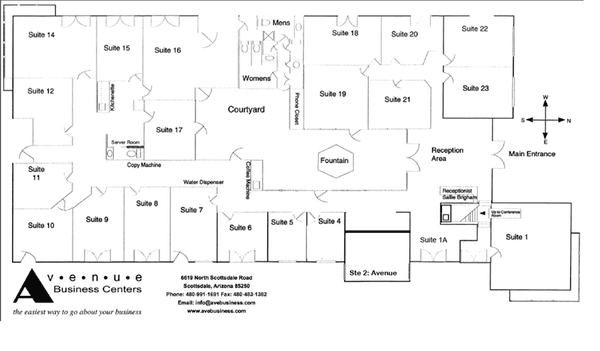 Avenue Office Space floorplan