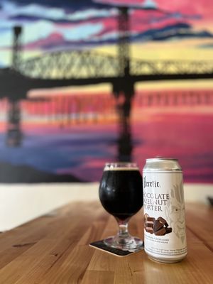 Beer and mural