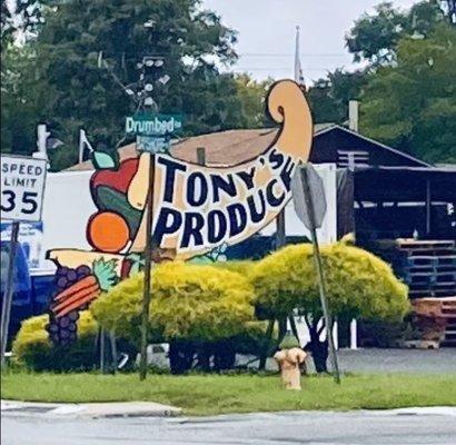 Tony's Produce -- storefront