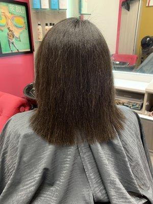 Blow Out + Textured Haircut