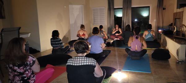 Meditations at the Weekend Retreat with Success Yoga center