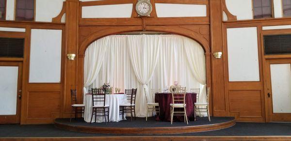 Table Settings and Draping